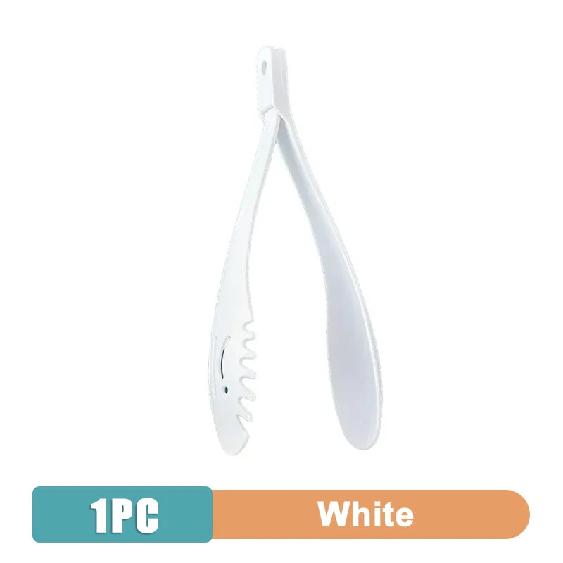 Pince de cuisine 3-en-1 | Outil multifonction pour cuisiner &amp; servir | Résistant à la chaleur &amp; léger | Tong pratique