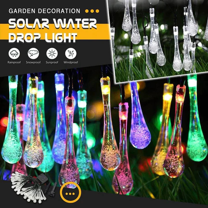 SolarDrops™ | Lampes solaires en forme de gouttes