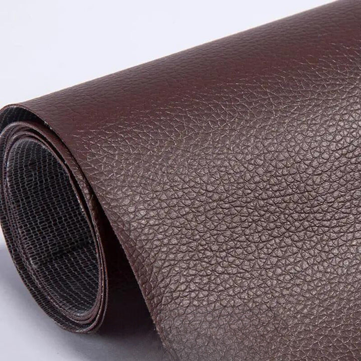 Lederreparaturset | Selbstklebende Patches 50 × 138 cm für Sofa, Autositze, Taschen und weitere Oberflächen