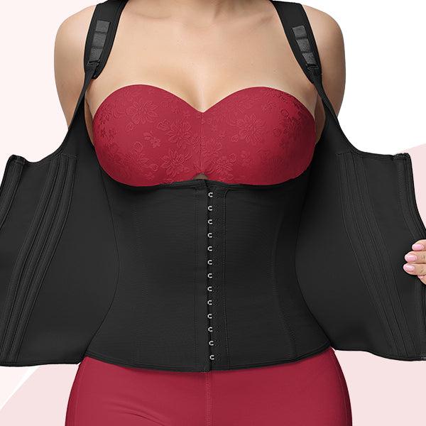 Damen Shapewear Korsett Body | Figurformender Body Shaper mit Starker Unterstützung | Atmungsaktiv &amp; Komfortabel