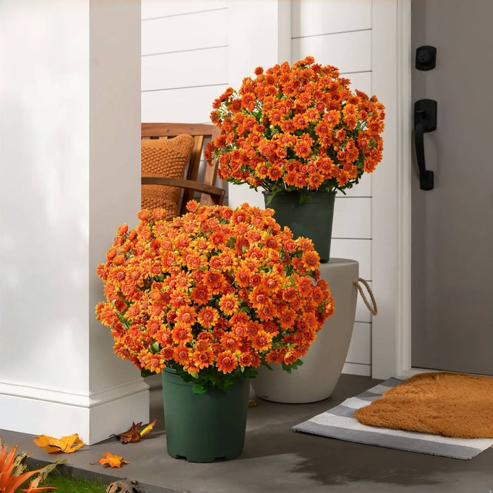 Chrysanthèmes artificiels | Résistants aux UV | Décoration d&