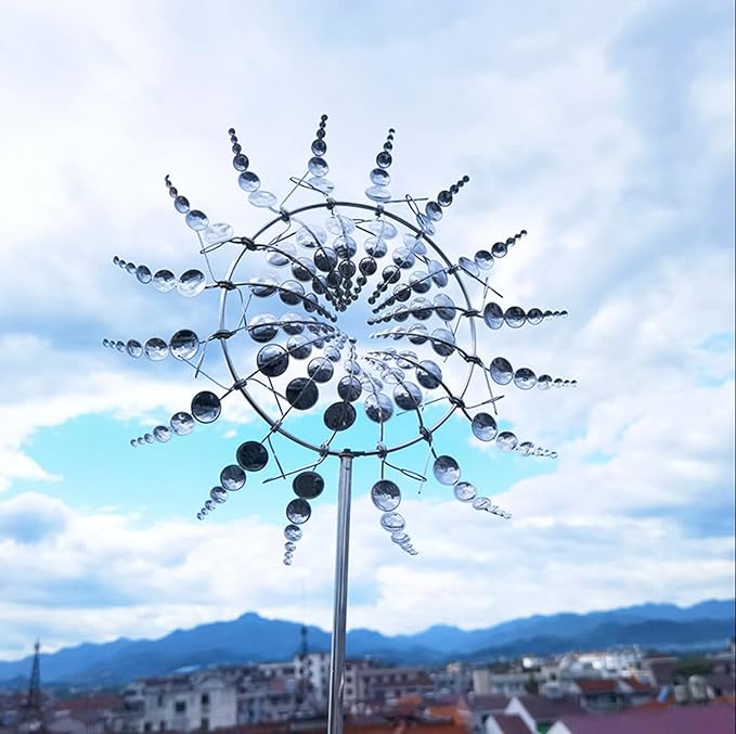 VentoLuxe™ Handmade whirlwind — Enchant every gaze with a hypnotic dance of wind and light