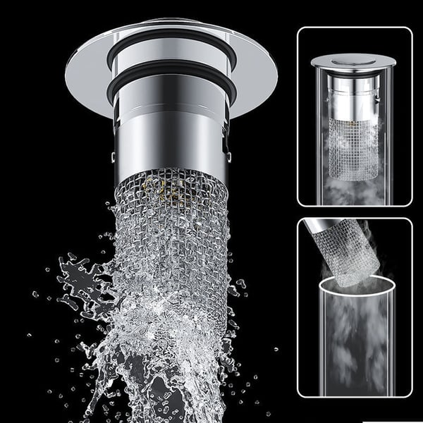 FlowGuard™ — Keep drains clear and protect precious treasures instantly