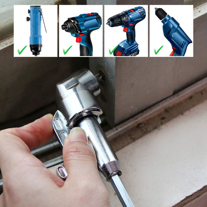 105° Winkel-Bohradapter für enge Stellen | Magnetischer Bithalter | PureAngle