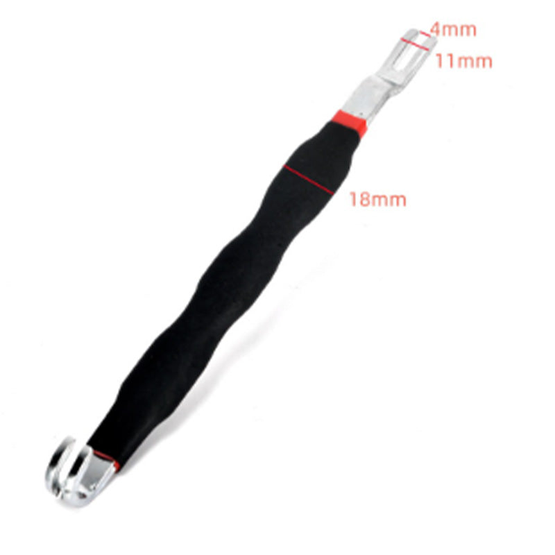 Stecker-Entriegelungswerkzeug für Auto | löst elektrische Steckverbinder ohne Kabelbruch | Kohlenstoffstahl, kompakt | 19 cm