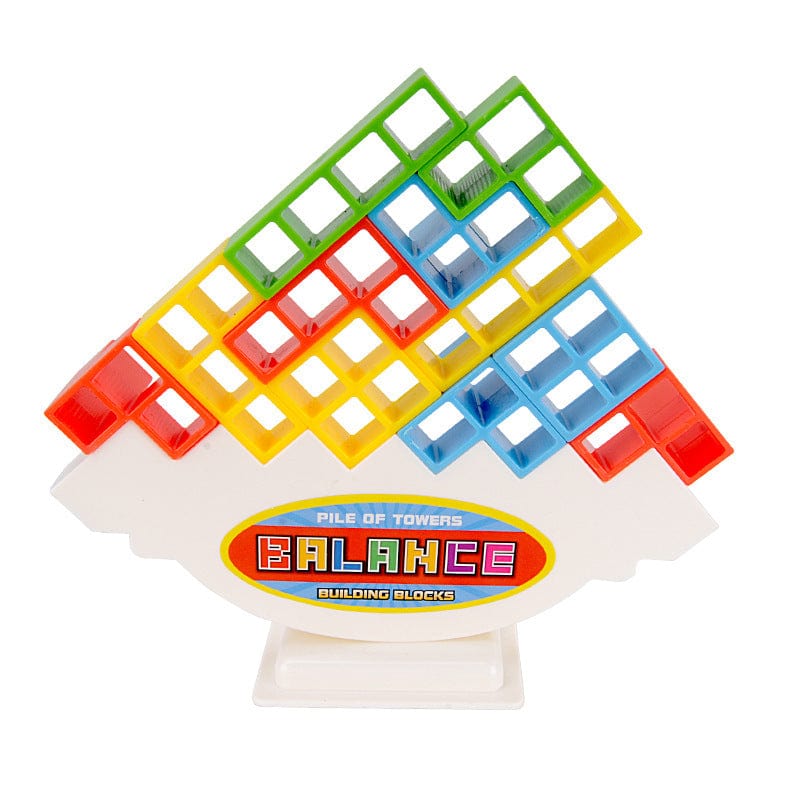3D Tetris stacking game with 16 blocks | Skill &amp; thinking game for children &amp; adults | Promotes concentration &amp; motor skills