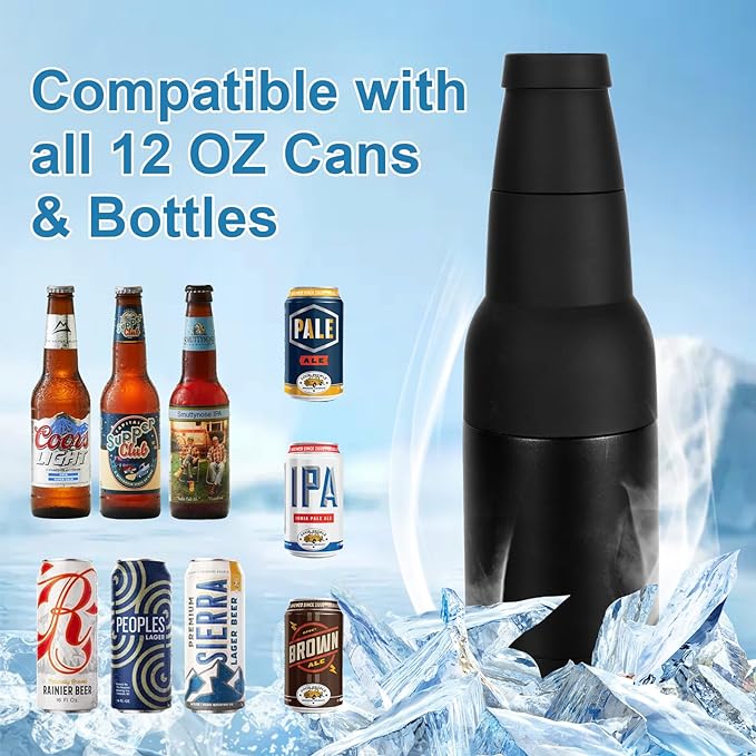 FrostyPop - Raffreddatore per birra e apribottiglie definitivo