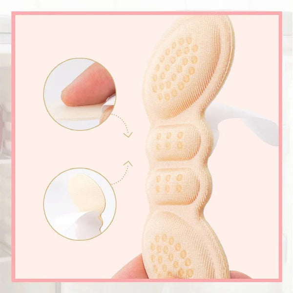 Pain-relieving heel cushions