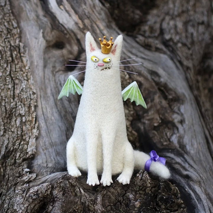🎁Gyapjúfilc társak – különc kézzel készített kísérők🐱