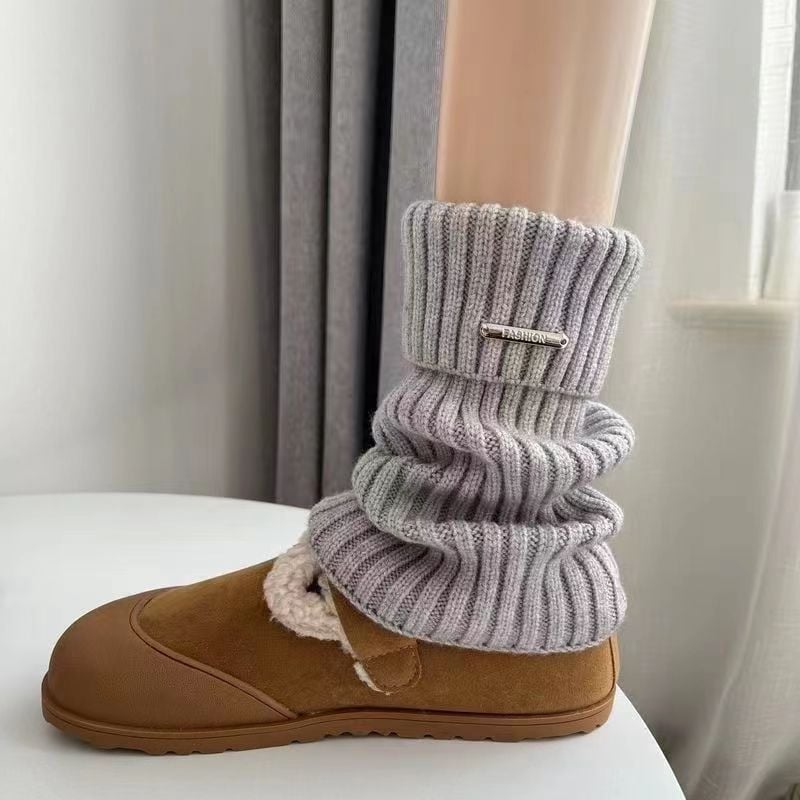 Chaussettes femme longueur cheville | Chaudes et douces | Style rétro Y2K | Élastiques et respirantes