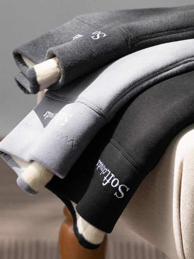 Naisten thermo-legginssit fleecevuorella | erityisen lämpimät ja joustavat | 9/10-pituus, muotoileva istuvuus | S–4XL