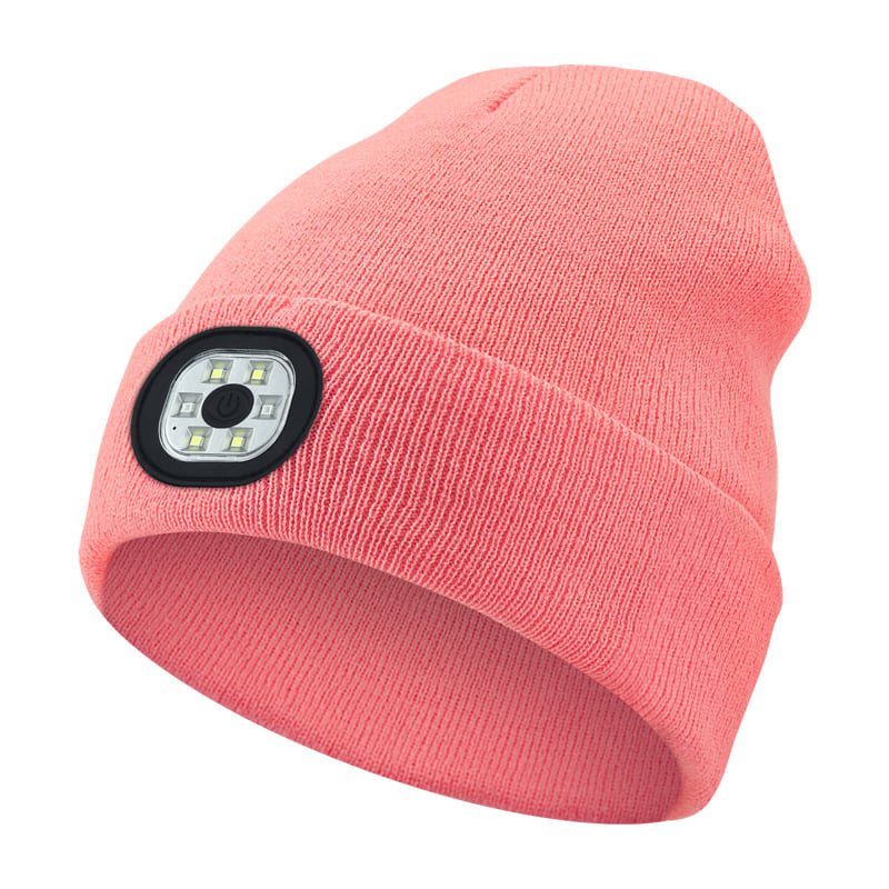 Bluetooth Mütze | Wintermütze mit LED-Licht und kabellosen Kopfhörern