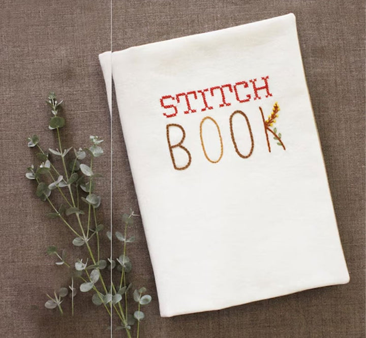 DIY Stickbuch mit 86 Stickstichen | Übungsbuch mit Stoffseiten zum Lernen &amp; Üben | Für Anfänger &amp; Fortgeschrittene