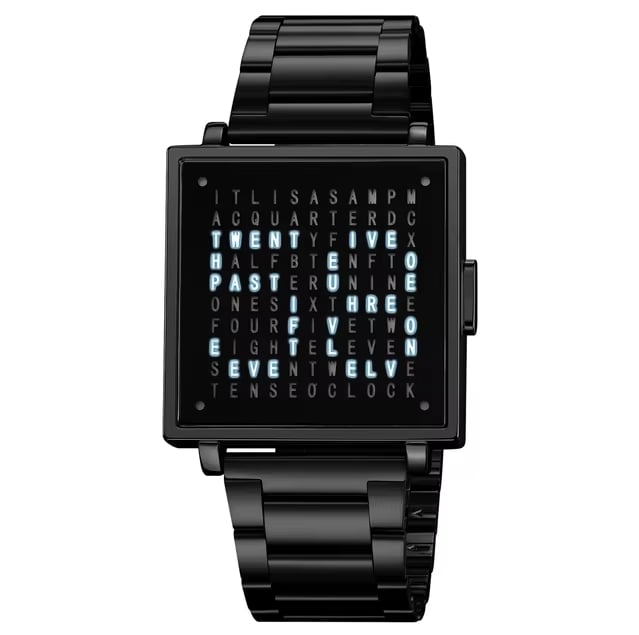 LexoTime – Unisex Text Watch