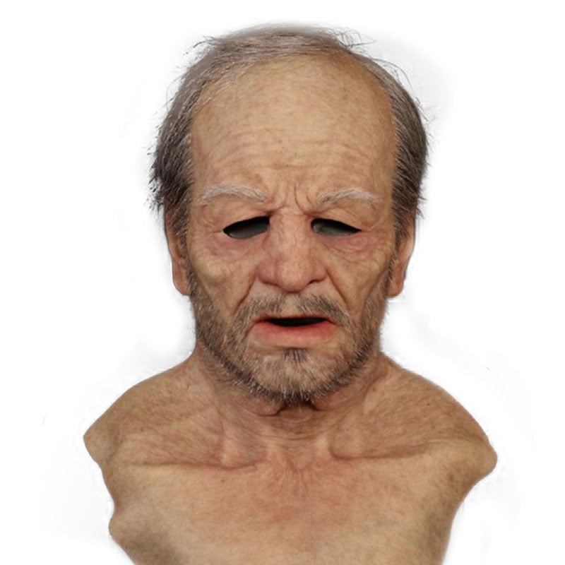 HorrorFace™ Realistinen Halloween-mask | Pehmeä lateksi | Liikkuva suu | Hengittävä ja käsintehty