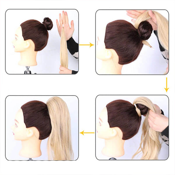VivaLisse™ Twist — Müheloses Volumen und Halt, die deinem Pferdeschwanz sofort zusätzlichen Auftrieb geben