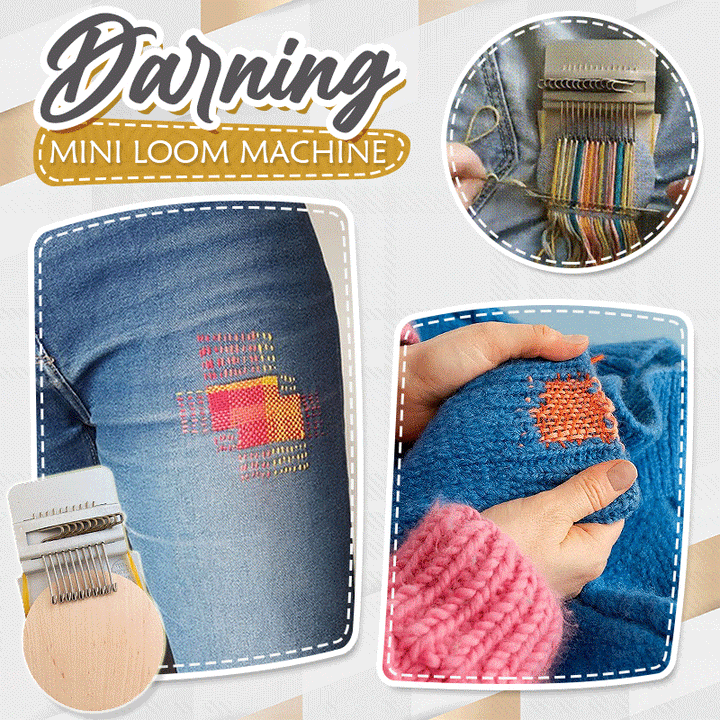 DarnMaster™ — Löcher schnell reparieren &amp; wie ein Profi weben | Heute 50% Rabatt!