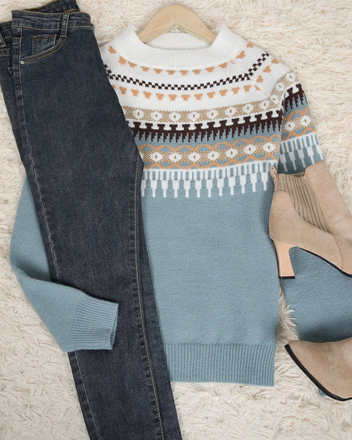 Charmaine | Warm Knit Sweater for Autumn Days