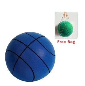Weich &amp; Leise Basketball | PU-Schaum Indoor-Ball | Geräuscharm, Möbelfreundlich &amp; Federnd | inkl. Netztasche