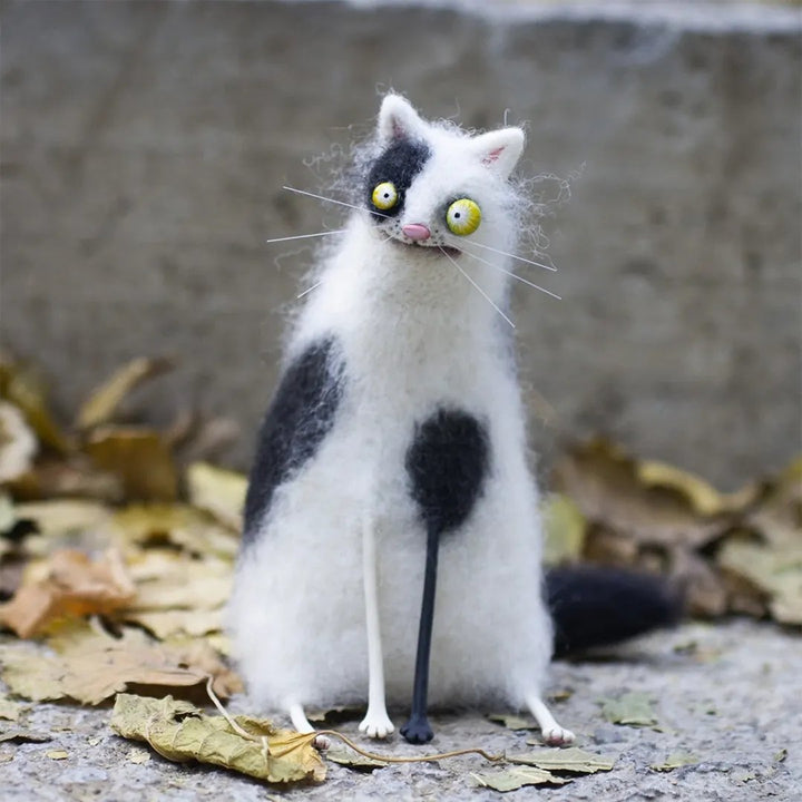 🎁Gyapjúfilc társak – különc kézzel készített kísérők🐱
