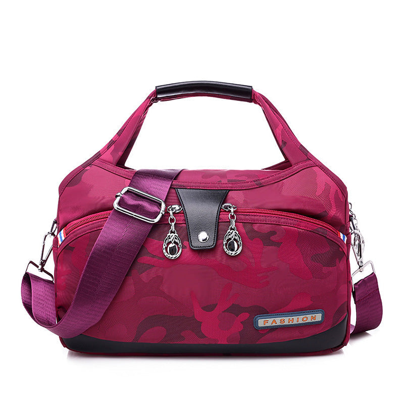 Damen Umhängetasche | Diebstahlsichere wasserabweisende Tasche mit mehreren Fächern