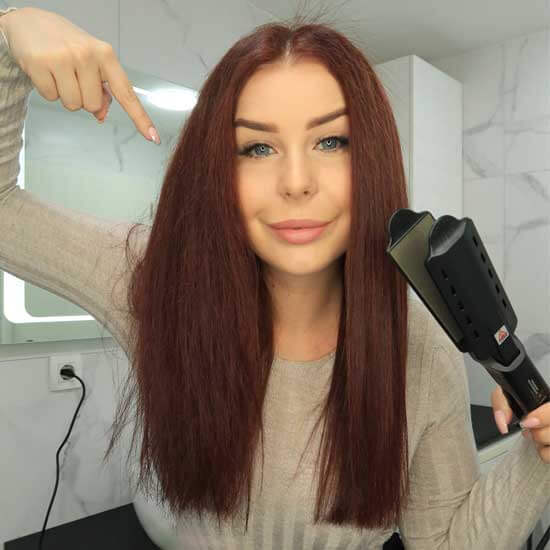 DamageDefender™ Safe hair straightening