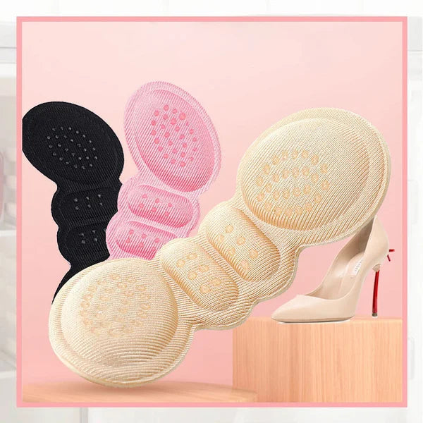 Pain-relieving heel cushions