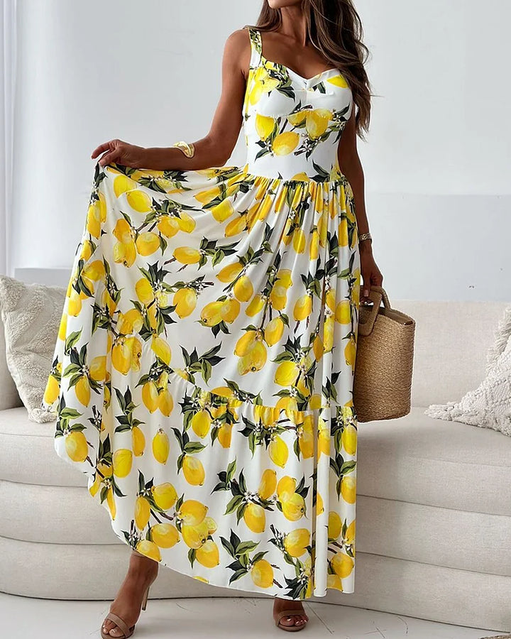 Maxikleid Damen Sommer | Leicht &amp; fließend, knitterarm | Figurumspielender Schnitt | Strand &amp; Stadt | Größenwahl im Shop