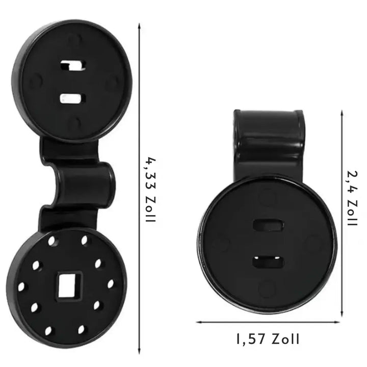 Gartenclips für Schattensegel &amp; Netze | Robuste Befestigungsklemmen mit Drehverschluss | Für Sichtschutz, Netze &amp; Abdeckplanen | Kompakt &amp; Wiederverwendbar