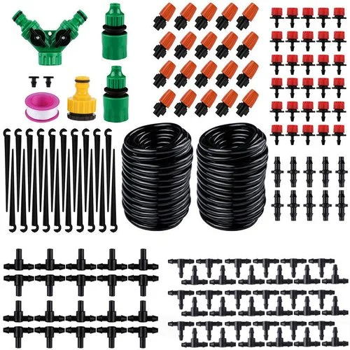 Automatic drip irrigation system with adjustable nozzles – HydroZen | Saves up to 70% water | Tool-free, 5–40 m