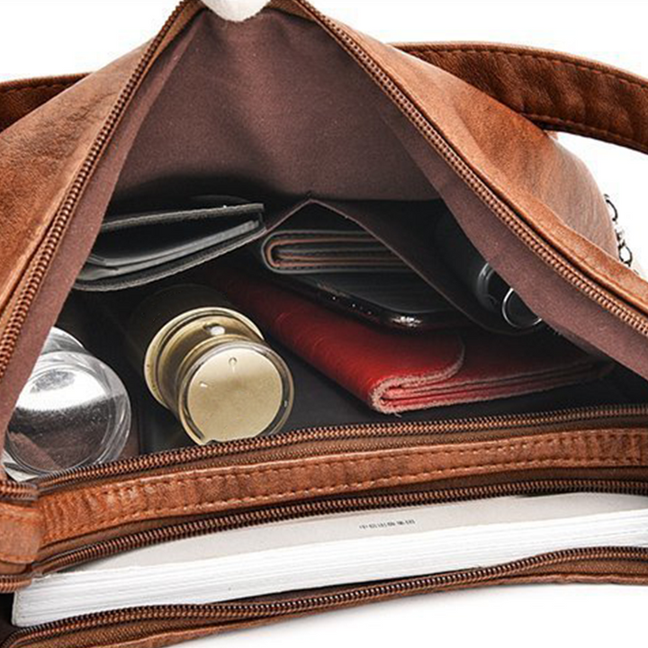 Damen Umhängetasche | Wandelbare wasserabweisende 3-in-1-Tasche mit mehreren Fächern