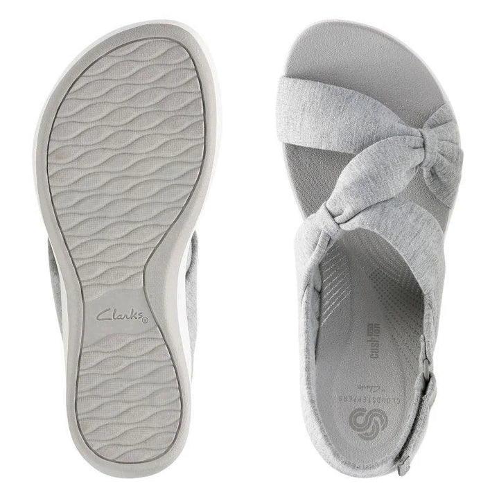 Damen Komfort-Sandalen mit Klettverschluss &amp; Fußgewölbe-Stütze | Ultraleicht mit EVA-Sohle | Gepolstert &amp; rutschfest für Alltag