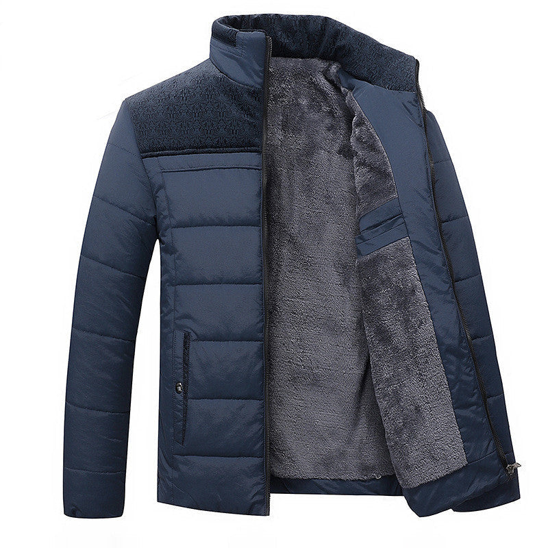 Herren Winterjacke mit isolierender Füllung | Leichte warme Jacke mit strapazierfähigem Außenmaterial für kalte Wintertage