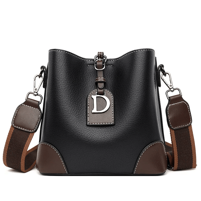Damen Schultertasche Retro aus PU 21×19×12 cm | Mehrere Fächer &amp; Magnetverschluss | Verstellbare Riemen, viele Farben