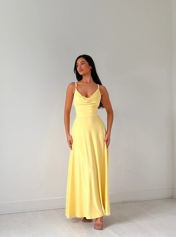 Wendekleid 2-in-1 mit Korsett-Schnürung | Doppellagig &amp; nicht durchsichtig | Integrierter BH, drapiertes Dekolleté, knitterfrei