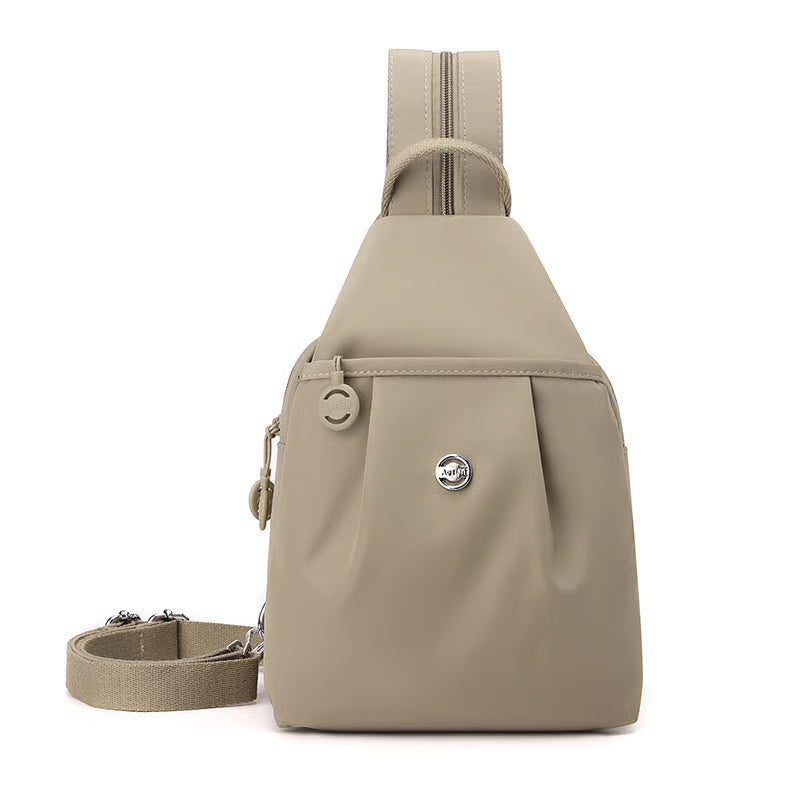 Damen Umhängetasche wasserfest | 2-in-1 Schultertasche &amp; Crossbody Tasche | 5 Fächer für Alltag, Arbeit &amp; Reisen