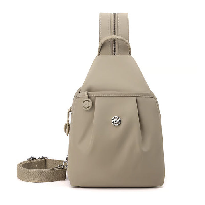 Damen Umhängetasche wasserfest | 2-in-1 Schultertasche &amp; Crossbody Tasche | 5 Fächer für Alltag, Arbeit &amp; Reisen