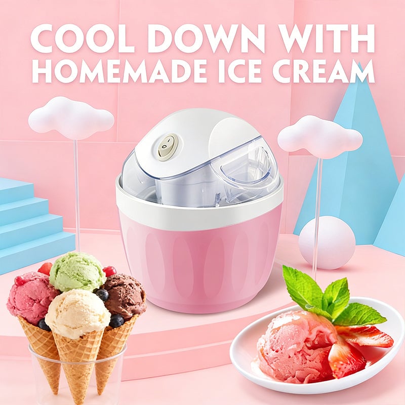 Dessertmaschine 3-in-1 für Eis, Sorbet &amp; Joghurt | 500 ml | FrostellaWhirl