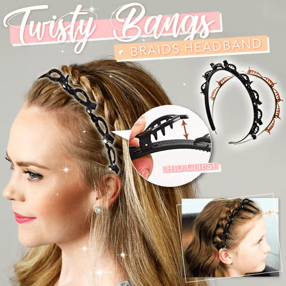 BangiTwist – Double pony hair clip