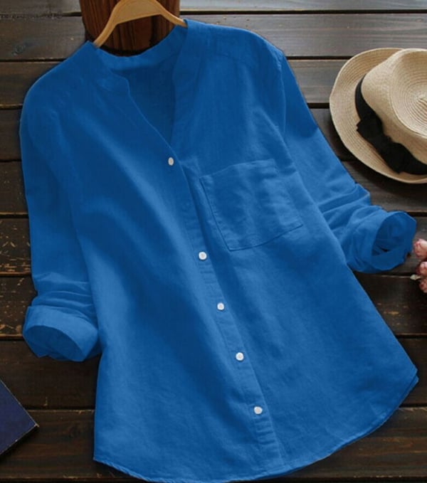 Dana | Chemise légère en lin pour femme style estival