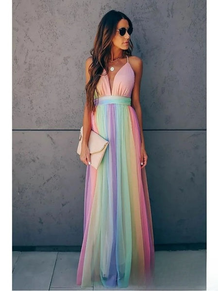 Tailliertes Damen-Swingkleid mit V-Ausschnitt &amp; schwingendem Rock | Leichtes Sommerkleid für elegante Silhouette &amp; luftigen Tragekomfort