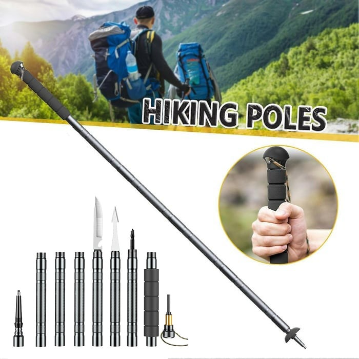 ForgeTrek – Robuster Wanderstock mit versteckter Ausrüstung