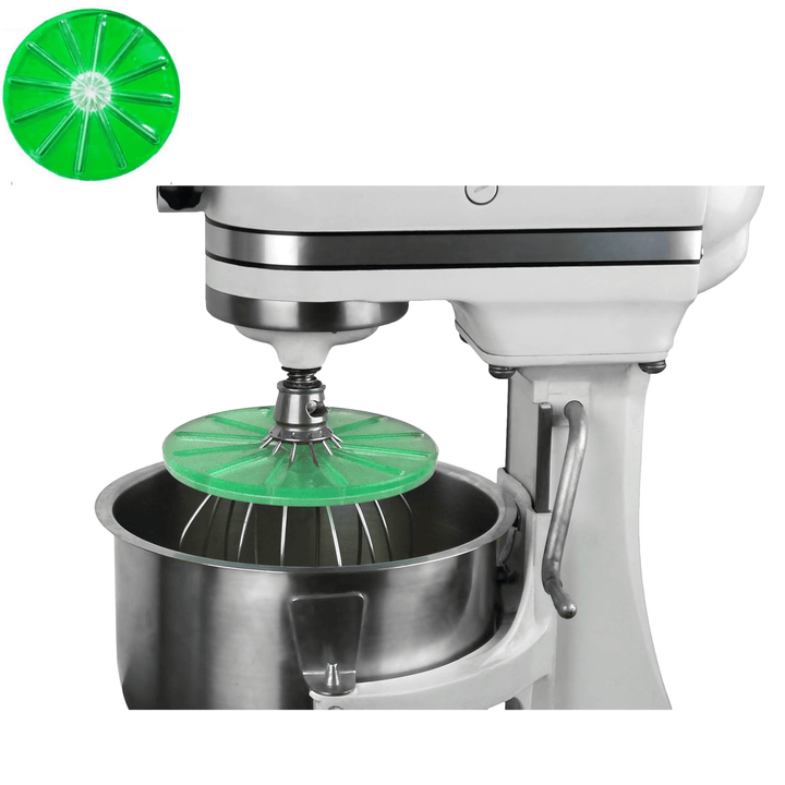 Whisk Cleaner for KitchenAid 6-Wire | Remove Dough Residue in Seconds | Splash Guard Holder | For 4.5–5 qt Tilt-Head &amp; Lift Bowl