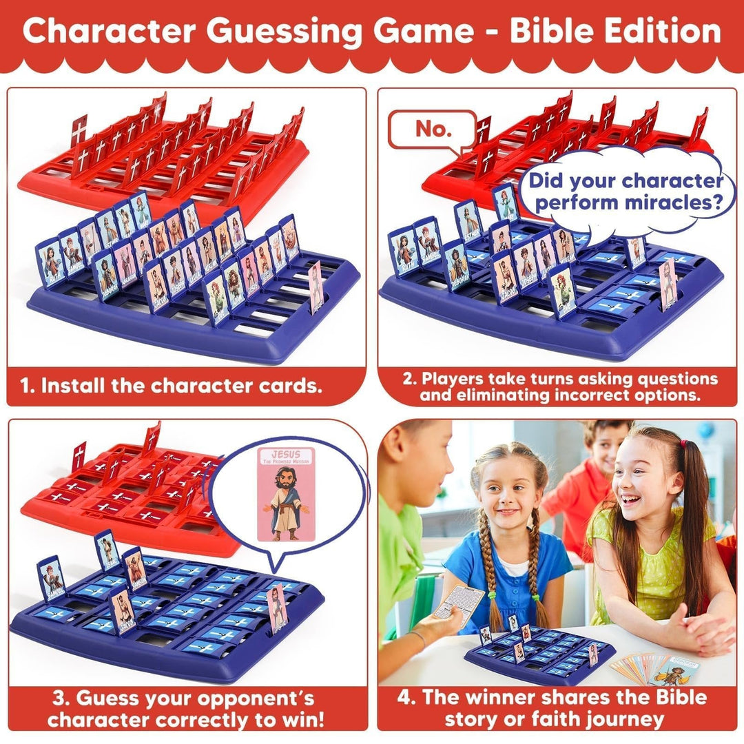 Christliches Familienspiel für Gemeinsame Glaubensgespräche | Bibel Quiz &amp; Gesprächsspiel | Für Familien, Gruppen &amp; Gemeindetreffen