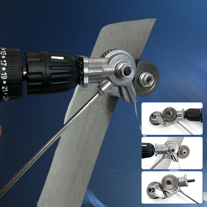 DrillShear – embout électrique de coupe métal pour perceuses