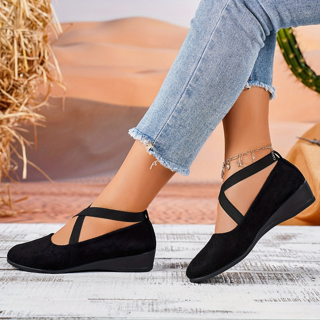 Damen Freizeitschuhe Mit Keilabsatz | Leicht
