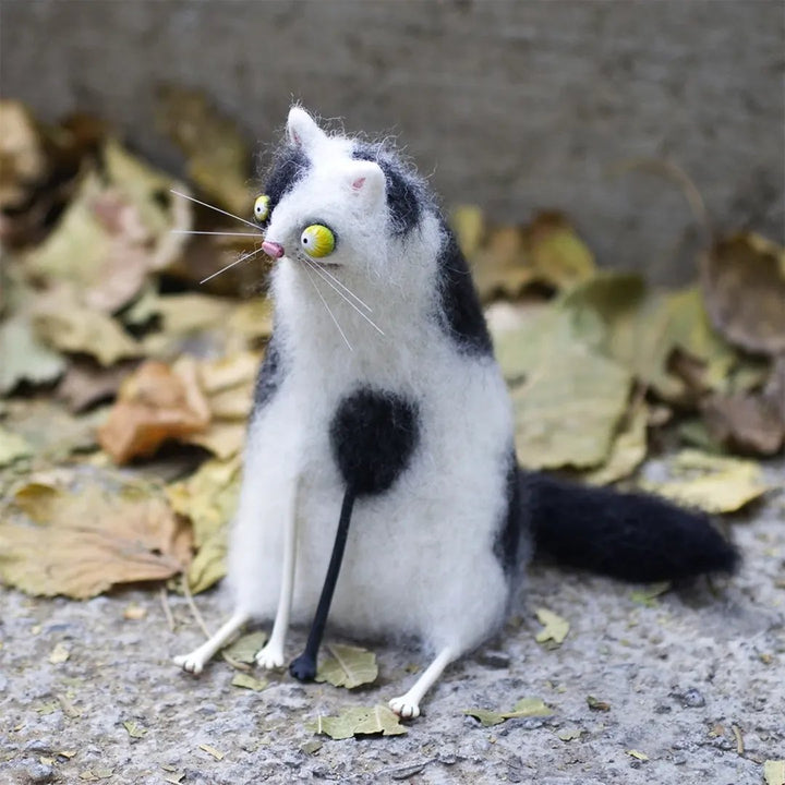 🎁Gyapjúfilc társak – különc kézzel készített kísérők🐱