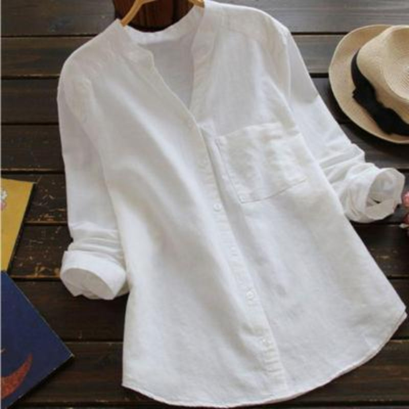 Dana | Chemise légère en lin pour femme style estival