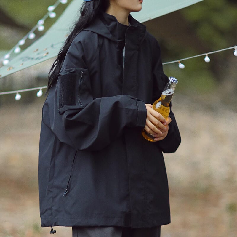 Softshelljacke | Wasserdichte Outdoor-Jacke mit Kapuze
