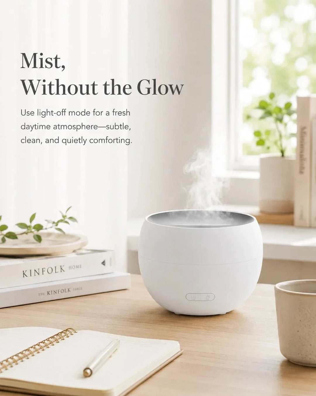 Aroma Diffusor | Flammenähnlicher Ultraschall-Diffusor mit LED-Licht und 150 ml Wassertank